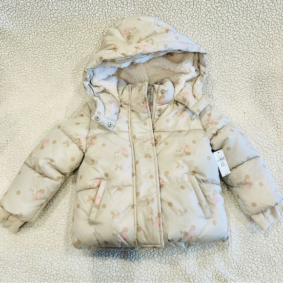 GAP Other - NWT Gap Kids Disney Minnie Mouse Parka Puffy Jacket size 4T